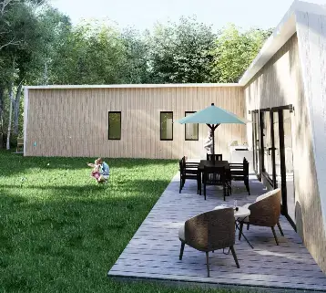 Lesah maison modulaire par constellations espaces innovants
